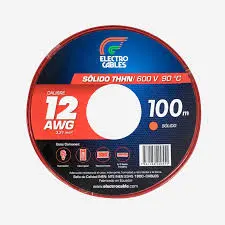 Cable Solido #12 Electro Cables
